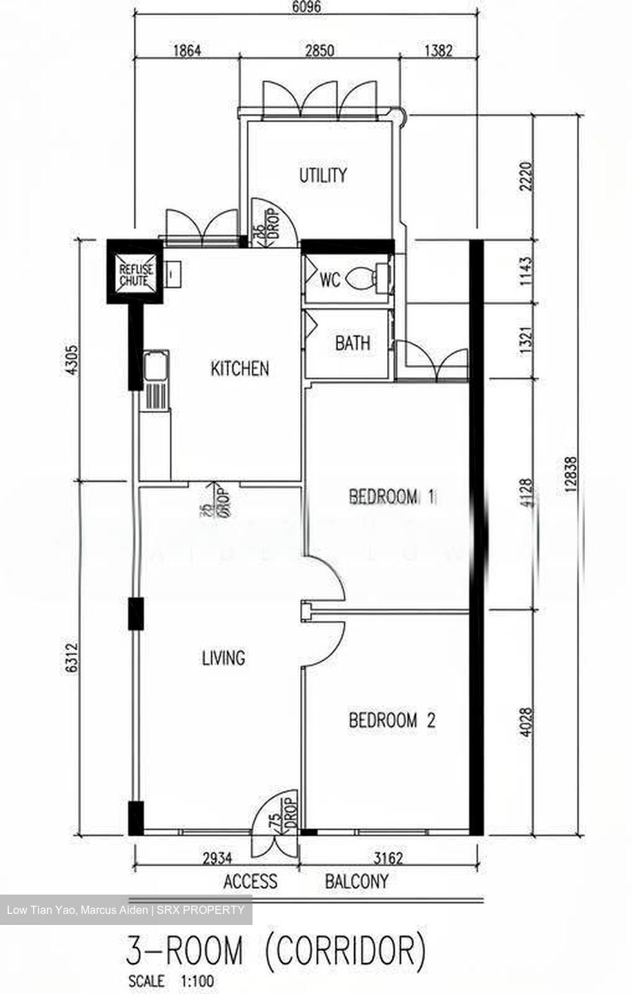 Blk 68 Geylang Bahru Ville (Kallang/Whampoa), HDB 3 Rooms #634922711